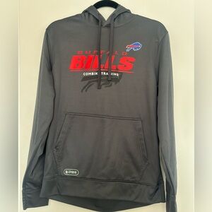Buffalo Bills NFL Combine Authentic Men’s Hoodie Gray Pullover Sweatshirt